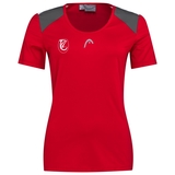 TC Langenau Women Club 22 Tech T-Shirt, rot, Größe 3XL