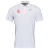 TC Langenau Men Club Tech Polo Shirt, weiß, Größe 3XL