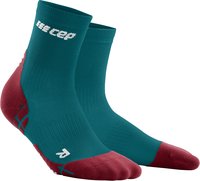  767/CEP ultralight short socks**,, 4, petrol/dark red