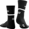  301/CEP the run socks, mid cut, v4, 4, black