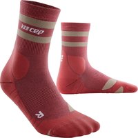  784/CEP hiking 80's socks, mid cut, 2, berry/sand