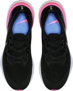  Nike Epic React Flyknit 2 Wom, 4.5, BLACK/BLACK-SAPPHIRE-LIME BLAS