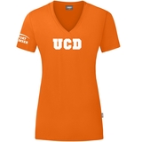 UCD Fan T-Shirt Organic Damen, orange, Größe 34