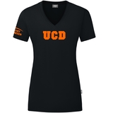 UCD Fan T-Shirt Organic Damen, schwarz, Größe 34
