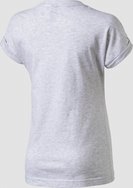 Jugend-T-Shirt 000/YG LOGO TEE, 128, LGREYH/BLACK