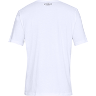 Herren-T-Shirt UA TEAM ISSUE WORDMARK SS, L, weiß- schwarz