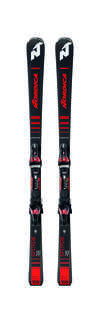 Nordica Race-Ski Dobermann Spitfire RB FDT inkl. XCELL12 FDT Bindung, 168 cm, Rot/Schwarz
