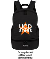 UCD Rucksack Challenge, 30 Liter, schwarz meliert