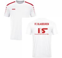 FC Blaubeuren T-Shirt Power, weiß/rot, Größe S