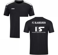 FC Blaubeuren T-Shirt Power, schwarz/weiß, Größe XXXXL