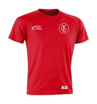 TC Dietenheim T-Shirt Aircool Erwachsene, rot, Größe XS