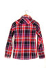 Damen-Wanderbluse Bjorli Lady Shirt, S, Navy/Dk Tulip Check