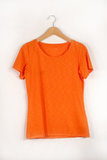 Damen-Wanderbluse  T Shirt Verviers2, 40, mandarin red