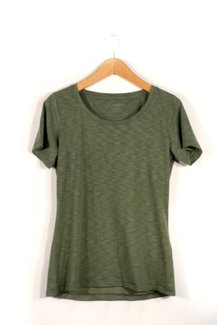 Damen-Wanderbluse  T Shirt Verviers2, 44, agave green