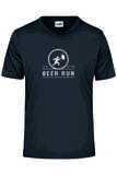 Beer Run Herren T-Shirt, S, schwarz