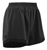 Kurze Damen-Laufhose Training Loose fit Shorts, L, schwarz