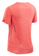 Damen-Lauftrikot Run Shirt Short Sleeve, L, coral