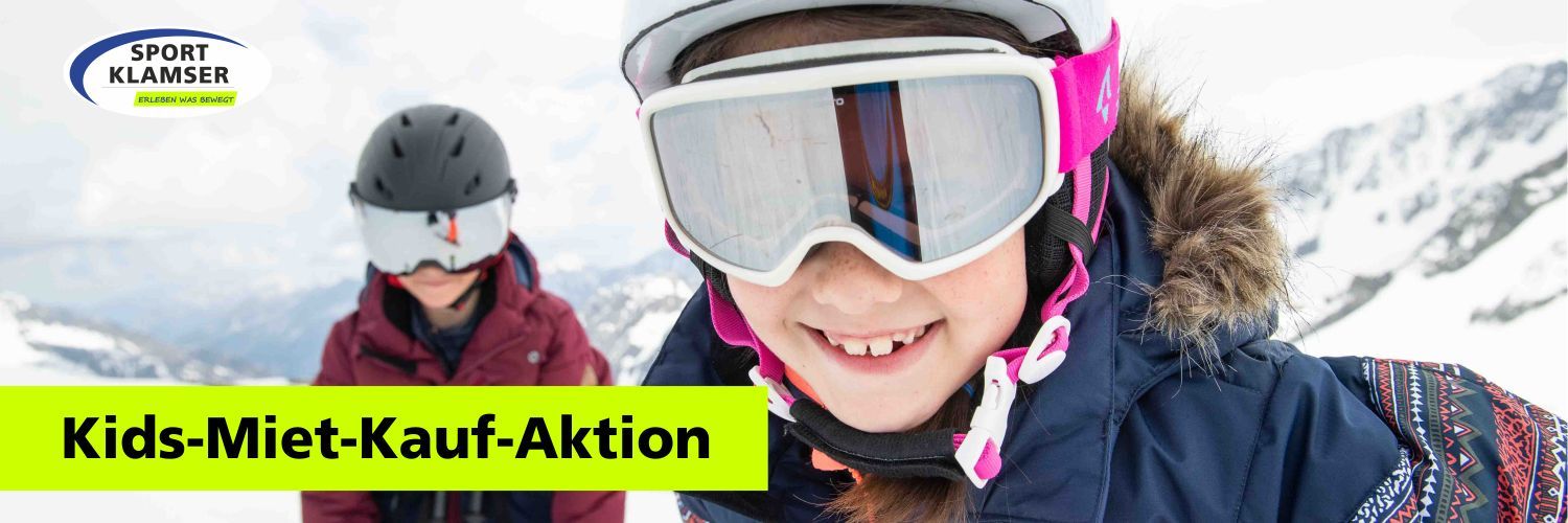 Kids-Miet-Kauf: Ski und Snowboards für Kinder