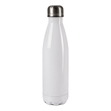 Individualdruck Edelstahl-Thermosflasche, 500 ml, weiß