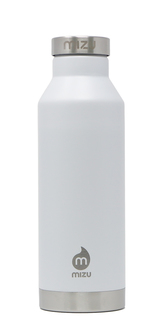 Trinkflasche V6, 560 ml, weiß-silber