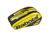 Tennistasche RH X 12 Pure Aero, gelb-schwarz