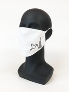 Ulmer Spatz - Maske | Ulmer City Marketing, weiß, M