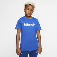 Jugend-T-Shirt B NSW TEE NIKE AIR C&S, S, blau