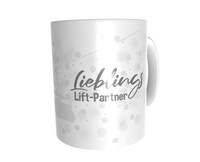 Individualdruck Tasse Lena, Design "Lieblings-Lift-Partner"