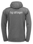 TSG Söflingen, Essential Fleecejacke, grau, S