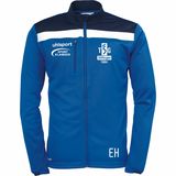 TSG Söflingen, Offense 23 Poly Jacket, blau-schwarz-weiß, 128