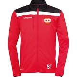 TSV Blaustein Offense 23 Poly Jacket, rot/schwarz/weiß, Größe 116