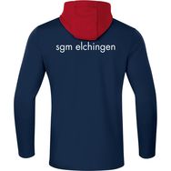 SGM Elchingen Kapuzenjacke Champ 2.0, blau-rot, Größe 128