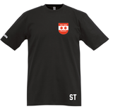 TSV Blaustein Essential Teamsport T-Shirt, schwarz, Größe 152