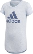 Jugend-T-Shirt YG ID FABR TEE, 176, WHITE/AERBLU/NOBIND