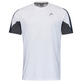 TK SSV Ulm 1846 Men Club Tech T-Shirt, Weiß-Dunkelblau, Größe S