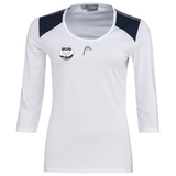 SPG Blautal Women Club Club 3/4 Shirt, weiß/dunkelblau, Größe XS